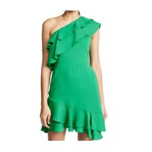Amanda Uprichard Kelly Green dress size 2 Petite